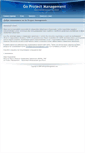 Mobile Screenshot of goprojectmanagement.com